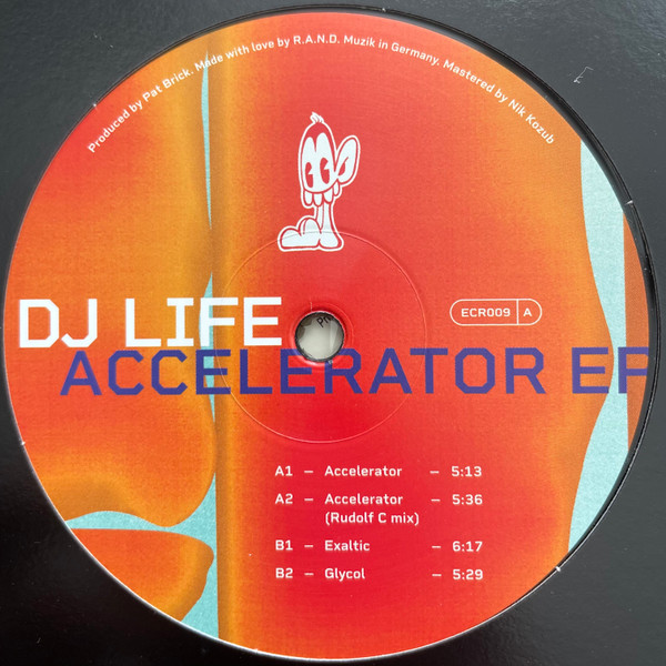 DJ Life - Accelerator EP | Echocentric Records (ECR009) - main
