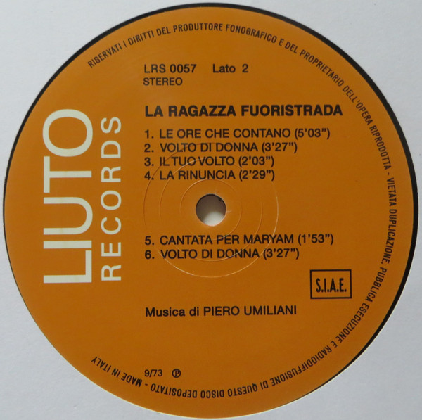 Piero Umiliani - La Ragazza Fuoristrada | Schema (SCEB922 LP) - 4