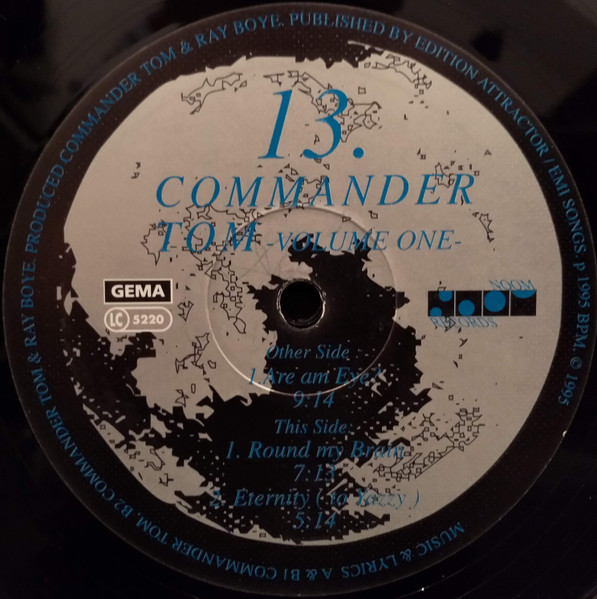 Commander Tom - Volume One | Noom Records (NOOM 013-6)
