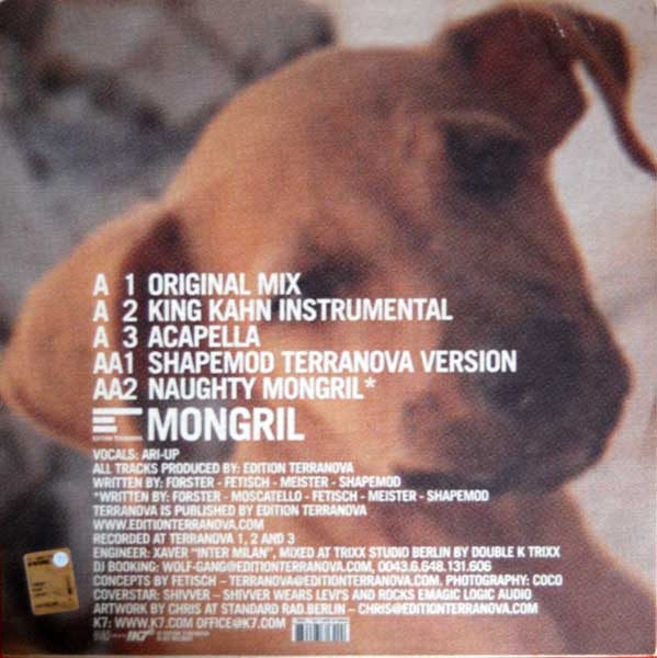 Terranova - Mongril | !K7 Records (!K7132EP) - 2