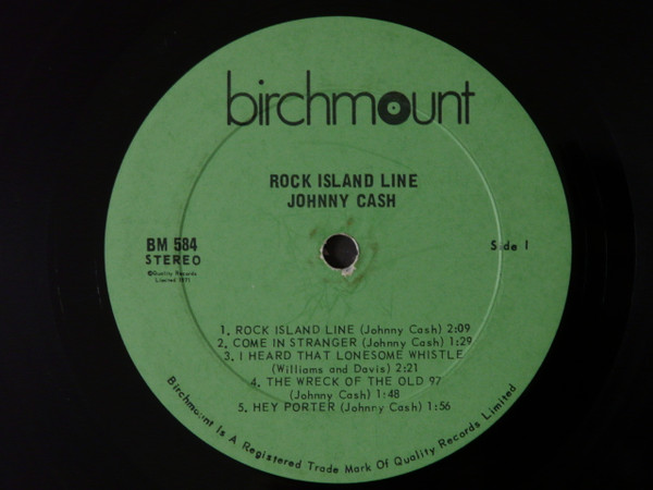 Johnny Cash - Rock Island Line | Birchmount (BM 584) - 3 Johnny Cash - Rock Island Line | Birchmount (BM 584) - 3