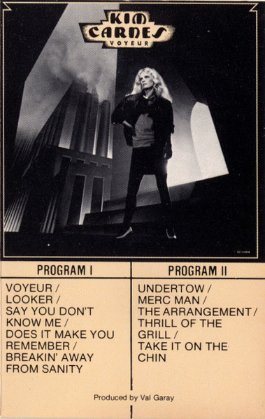 Kim Carnes - Voyeur | EMI America (4X0 517078)