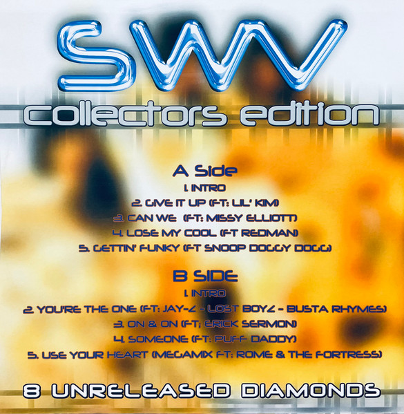 SWV - 8 Unreleased Diamonds Collectors Edition | Not On Label (SWV) (SWV 001) - 2 SWV - 8 Unreleased Diamonds Collectors Edition | Not On Label (SWV) (SWV 001) - 2
