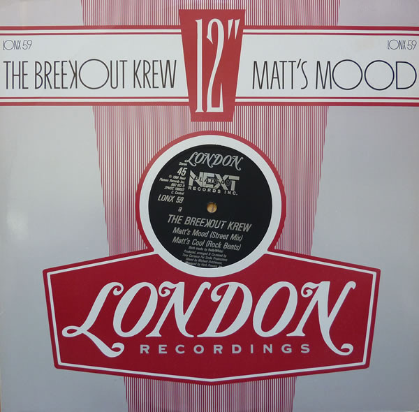 The Breekout Krew - Matt's Mood | London Records (LONX 59) - main
