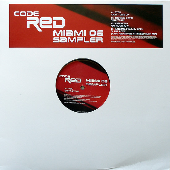 Various - Code Red Miami 06 Sampler | Code Red Recordings (CODESAMP01)
