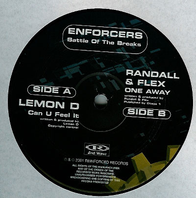 Various - Enforcers (Battle Of The Breaks) | Reinforced Records (RIVET LP 18) - 4