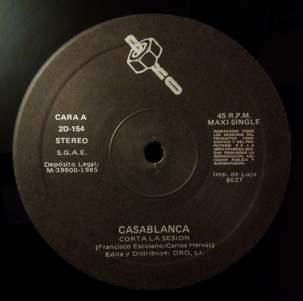 Casablanca - Corta La Sesion | DRO Rock (2D-154) - 3