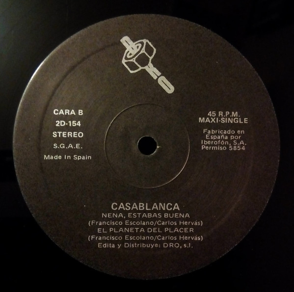 Casablanca - Corta La Sesion | DRO Rock (2D-154) - 4