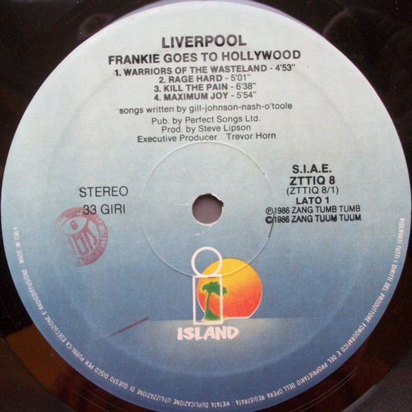 Frankie Goes To Hollywood - Liverpool | ZTT (ZTT IQ 8) - 3