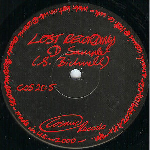 Steve Bicknell - Lost Recordings CD Sampler | Cosmic Records (COS 20.5)