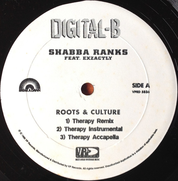 Shabba Ranks - Roots & Culture | Digital-B (VPRD 5836)