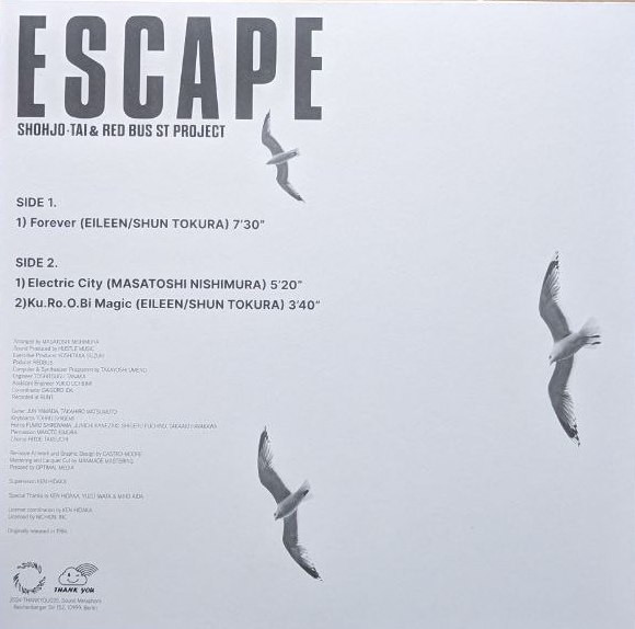 Shohjo-Tai & Red Bus St Project - Escape | THANK YOU (THANKYOU035)