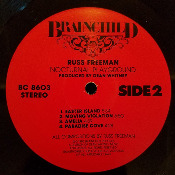 Russ Freeman - Nocturnal Playground | Brainchild (BC 8603)