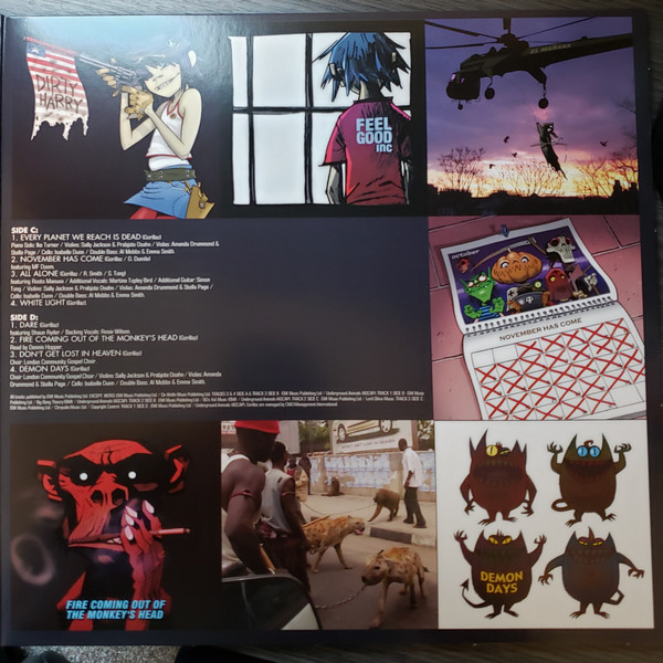 Gorillaz - Demon Days (2LP) [Vinyl] | Warner Records (724387383814) - 3