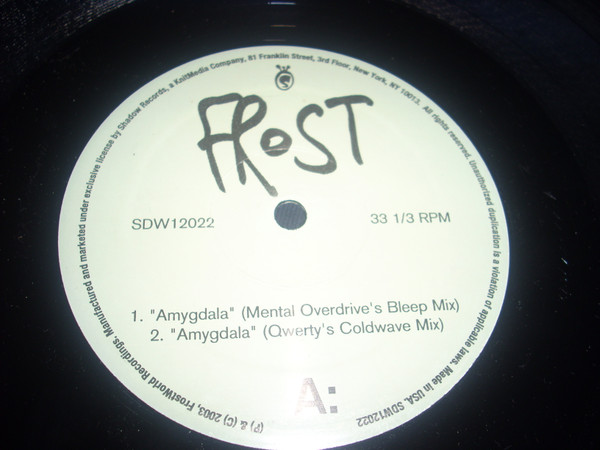 Frost - Amygdala | Shadow Records (SDW12022) - main Frost - Amygdala | Shadow Records (SDW12022) - main