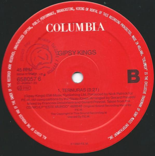 Gipsy Kings - Pida Me La | Columbia (658057 6) - 3