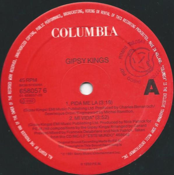 Gipsy Kings - Pida Me La | Columbia (658057 6) - 2