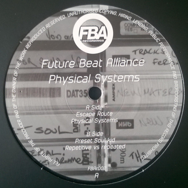 Future Beat Alliance - Physical Systems | FBA Recordings (FBAr002)