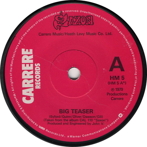 Saxon - Big Teaser | Carrere (HM 5) - 3