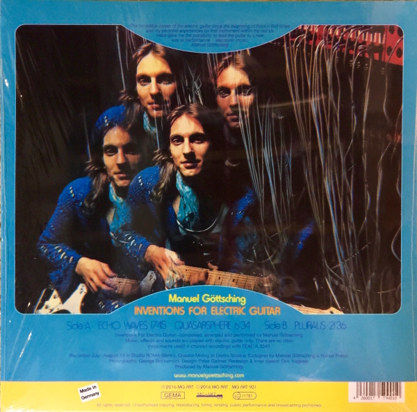 Manuel Göttsching - Inventions For Electric Guitar | MG.ART (MG.ART 901) - 2 Manuel Göttsching - Inventions For Electric Guitar | MG.ART (MG.ART 901) - 2