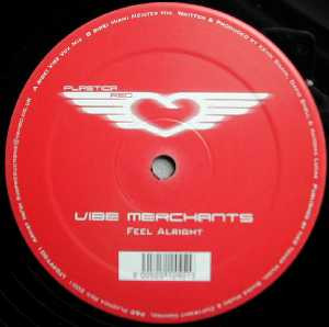 Vibe Merchants - Feel Alright | Plastica RED (LTDPFT001) - 2