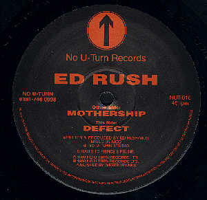 Ed Rush - Mothership | No U-Turn (NUT 016) - 3