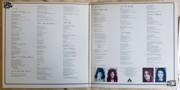 Queen - A Night At The Opera | Elektra (7E-1053) - 3