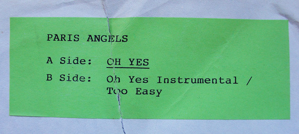 Paris Angels - Oh Yes | Sheer Joy (SHEER 5T) - 2