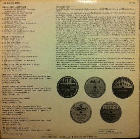 Charles Mingus - The Young Rebel | Swingtime (ST 1010) - 2