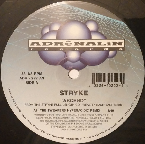 Stryke - Ascend | Adrenalin Records (ADR-222)