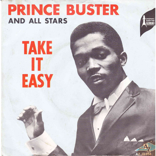 Prince Buster's All Stars - Take It Easy | Disc'Az (AZ 10 358) - main