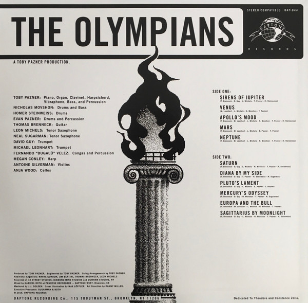 The Olympians - The Olympians | Daptone Records (DAP-044) - 3