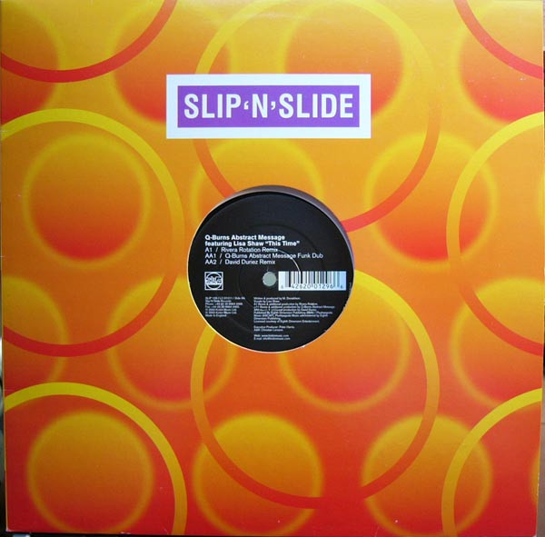 Q-Burns Abstract Message Featuring Lisa Shaw - This Time | Slip 'n' Slide (SLIP 129) - main