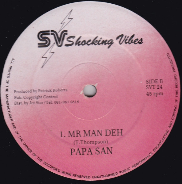 Buju Banton / Papa San - Gal Fi Bek / Mr Man Deh | Shocking Vibes (SVT24) - 2