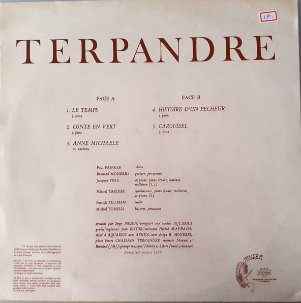 Terpandre - Terpandre | Musea (FGBG 2018) - 3