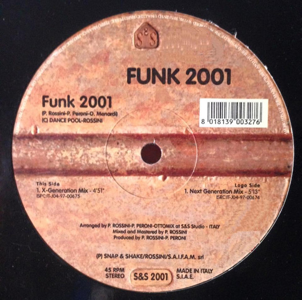 Funk 2001 - Funk 2001 | Snap & Shake (S&S 2001) Funk 2001 - Funk 2001 | Snap & Shake (S&S 2001)