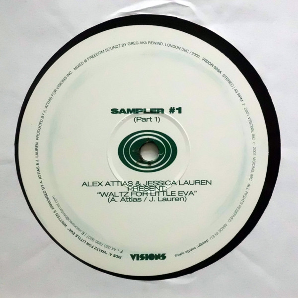 Various - Visions Sampler #1 (Part 1) | Visions Inc (VISION 003A)