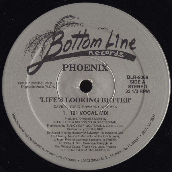 Phoenix - Life's Looking Better | Bottom Line Records (BLR-9069)
