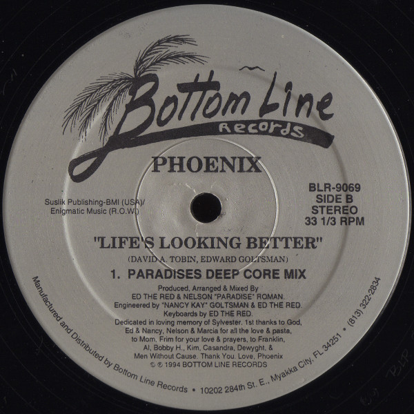 Phoenix - Life's Looking Better | Bottom Line Records (BLR-9069) - 2