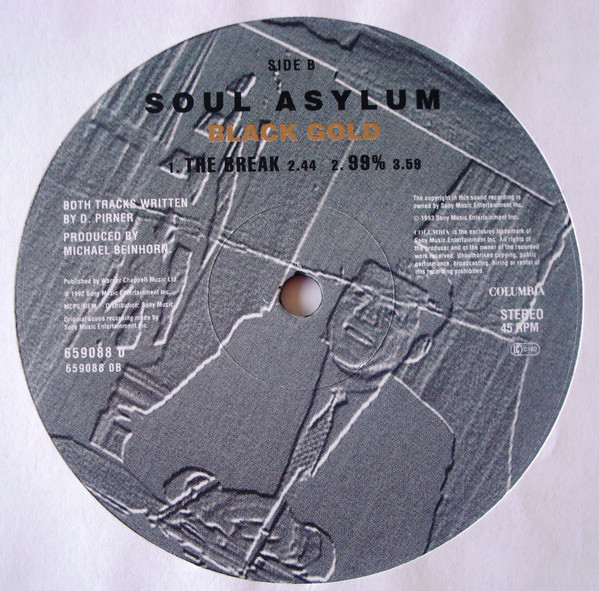 Soul Asylum - Black Gold | Columbia (659088 0) - 4