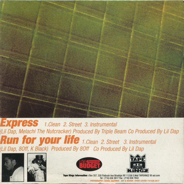 Group Home - Express B/W Run For Your Life | Tape Kingz (LB 001) - 2