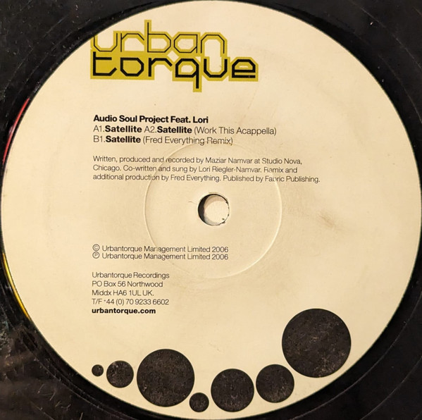 Audio Soul Project - Satellite | Urbantorque (URTR024)