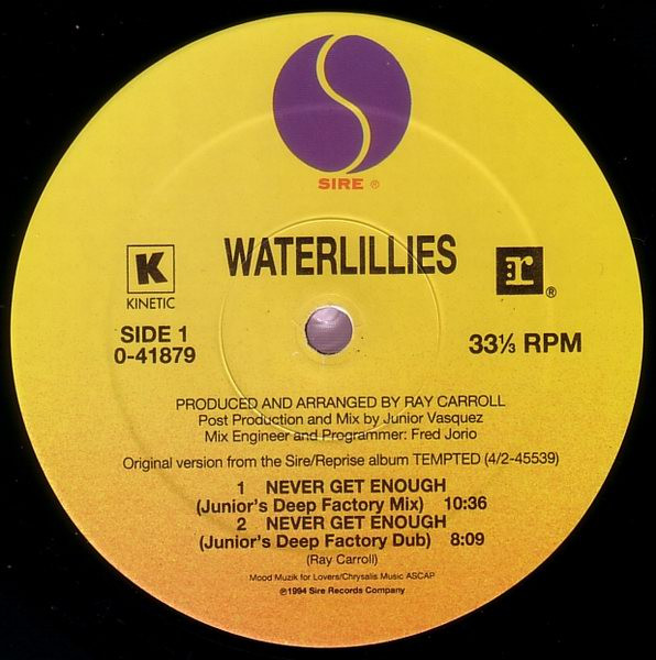 Waterlillies - Never Get Enough | Sire (0-41879) - 3