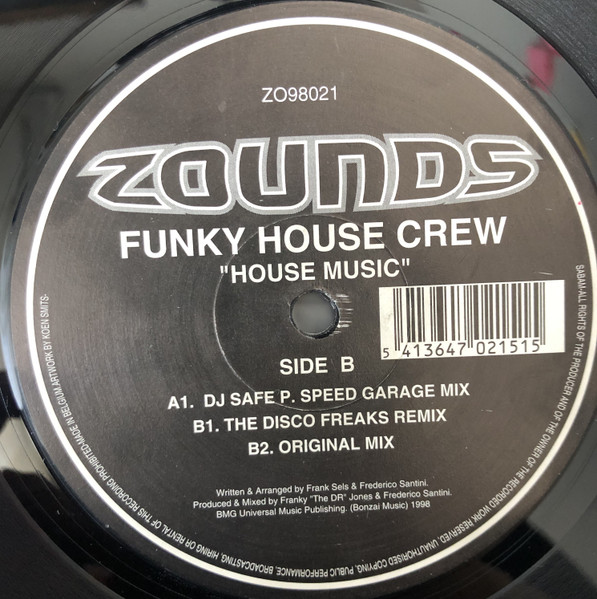Funky House Crew - House Music | Zounds (ZO98021) - 4 Funky House Crew - House Music | Zounds (ZO98021) - 4