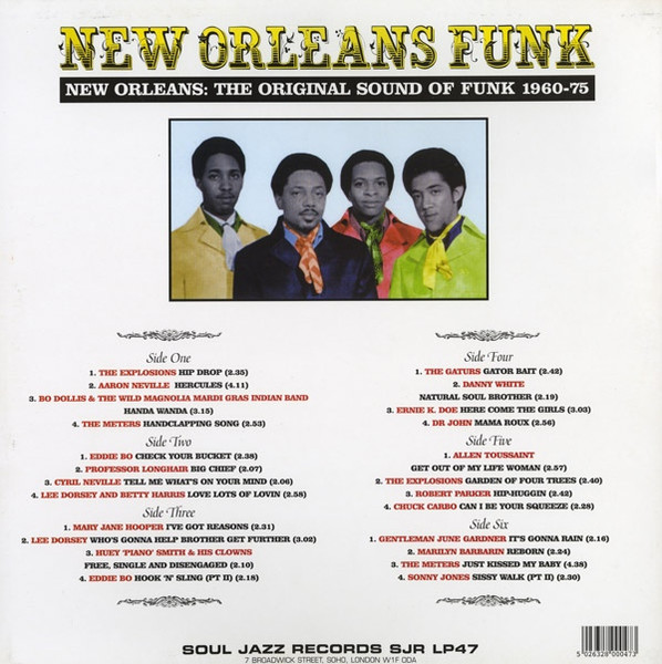 Various - New Orleans Funk (New Orleans: The Original Sound Of Funk 1960-75) | Soul Jazz Records (SJR LP47) - 2