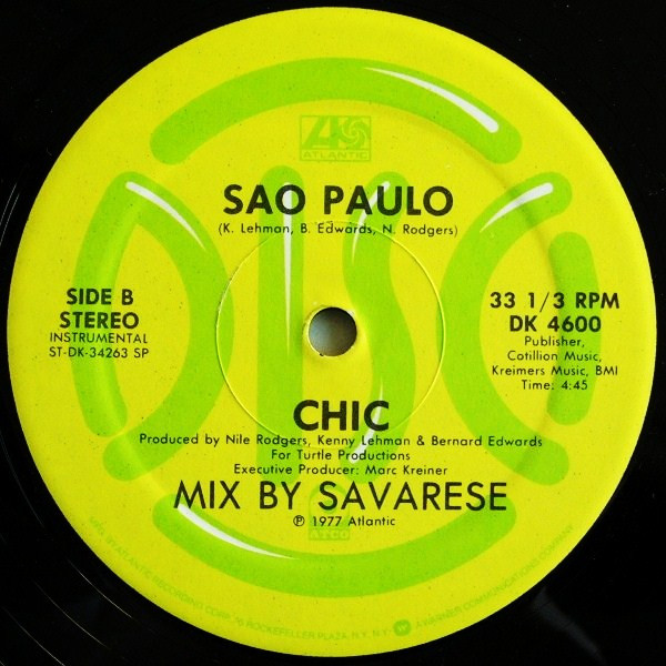 Chic - Dance, Dance, Dance (Yowsah, Yowsah, Yowsah) | Atlantic (DK 4600) - 2