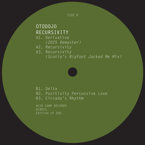 Otodojo - Recursivity | Acid Camp Records (ACR015) - 2