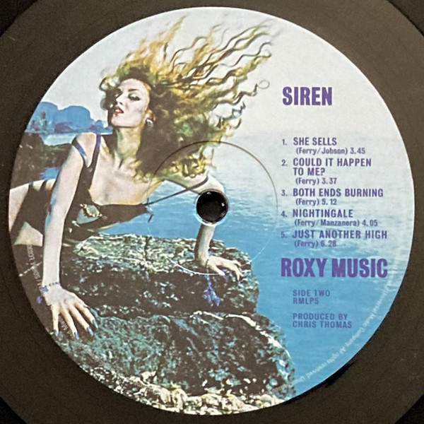 Roxy Music - Siren | Virgin (RMLP5) - 4