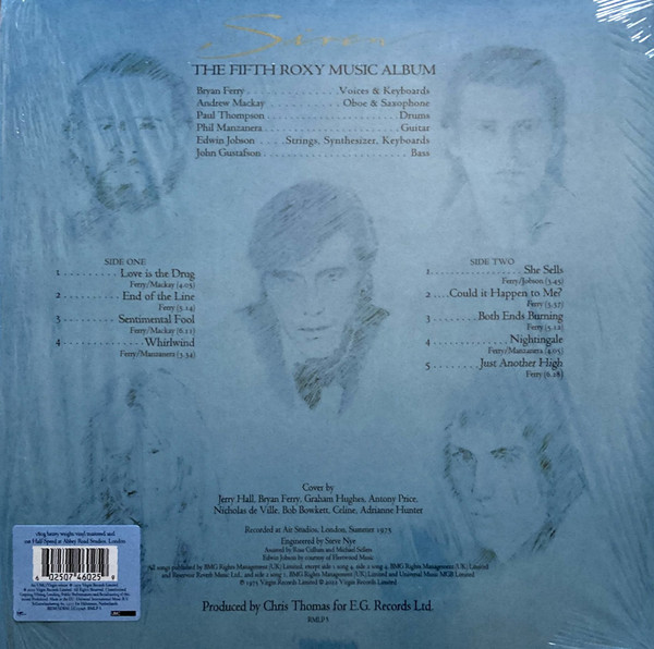 Roxy Music - Siren | Virgin (RMLP5) - 2