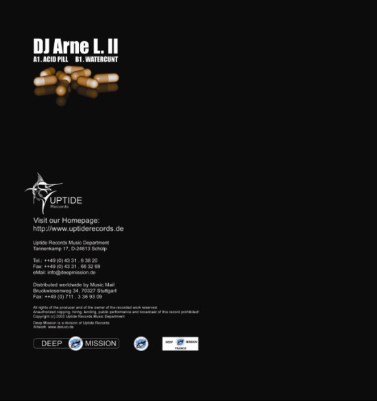 DJ Arne L II - Acid Pill / Watercunt | Deep Mission (DM 029) - 2